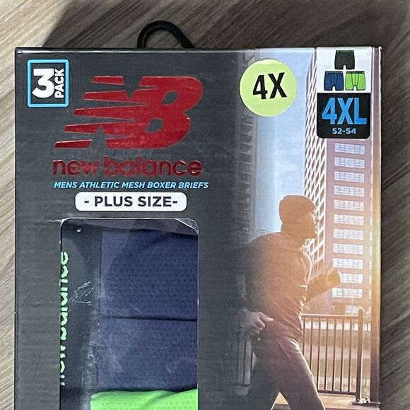 New Balance Boxer Briefs Mens Size 4XL Lightweight Performance Athletic Fit - Picture 4 of 7